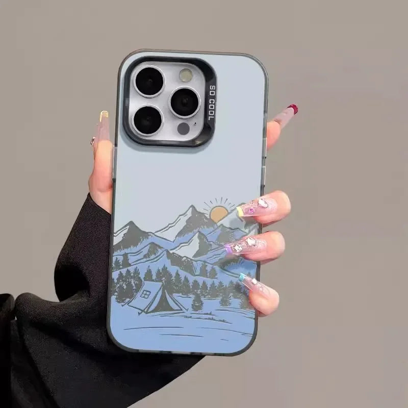 Sunrise Over Snow Mountain Mobile Shell for IPhone