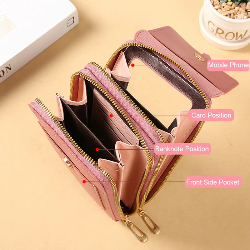 Crossbody Touch Screen Phone Bag