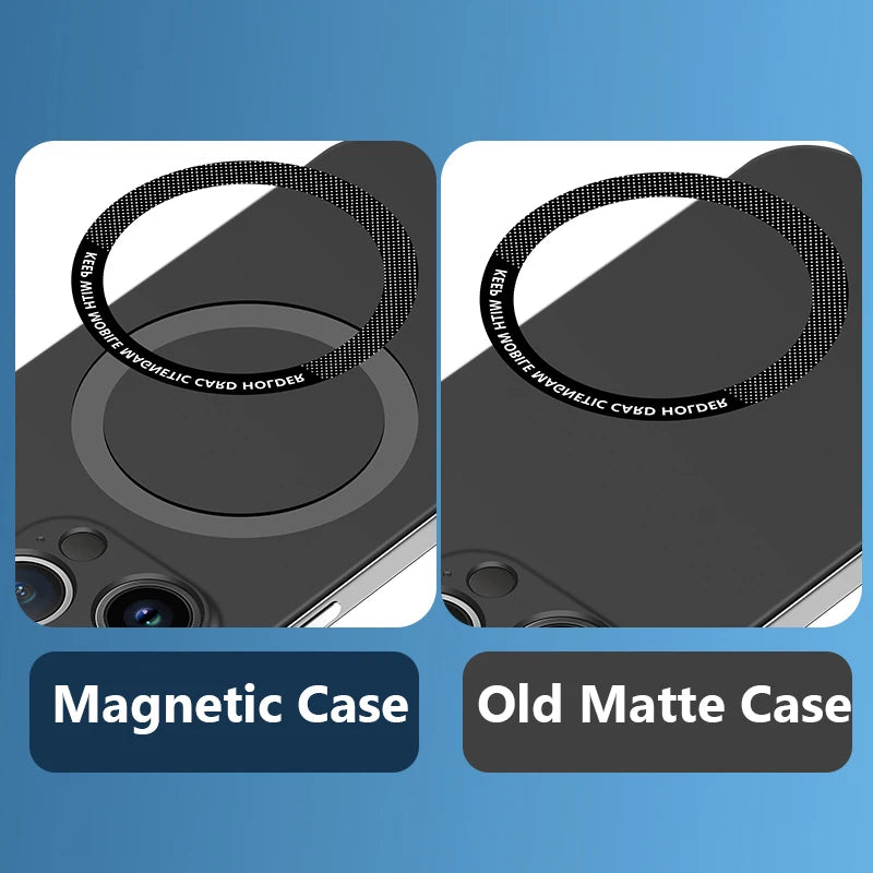 Ultra Thin Frameless For Magsafe Magnetic Case For iPhone