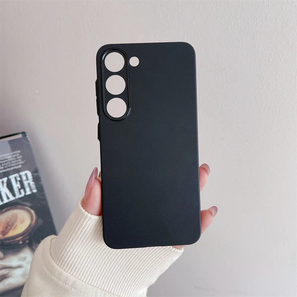 Ultra Thin Matte Armor Translucent Case For Samsung