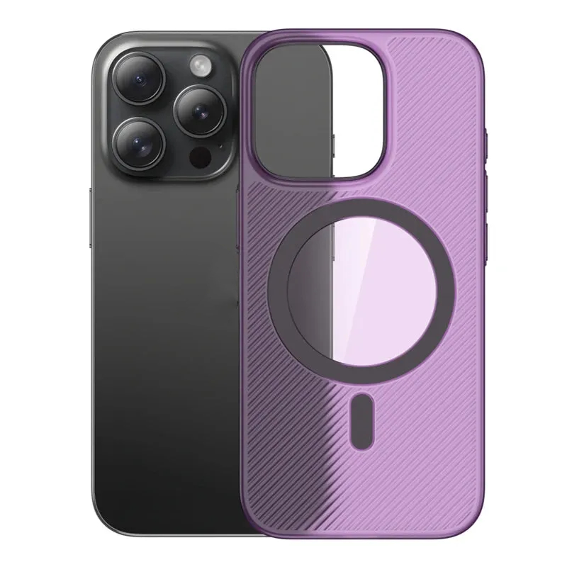 Magsafe Magnetic Ultra-thin Matte Wave Texture Hard Case For iPhone
