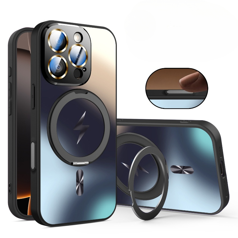 Magsafe Magnetic AI camera button  frosted casefor iPhone
