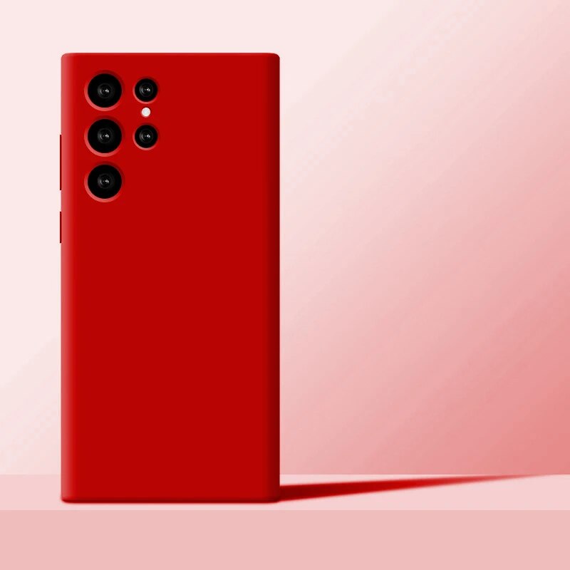 Original Liquid Silicone Case For Samsung