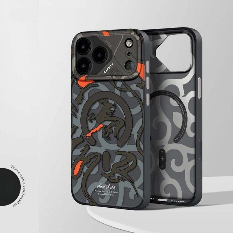 New Geometric Magnetic Hard Case for iPhone