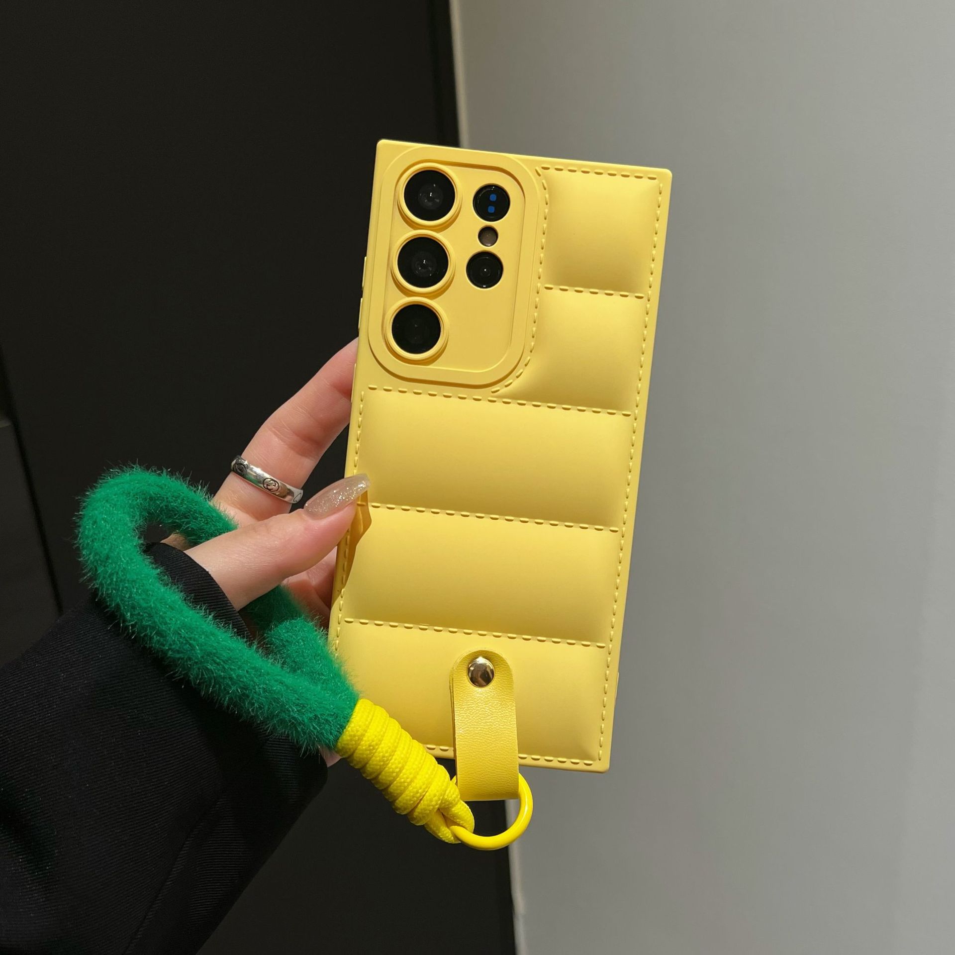 Fashion Jacket Lanyard Case for Samsung