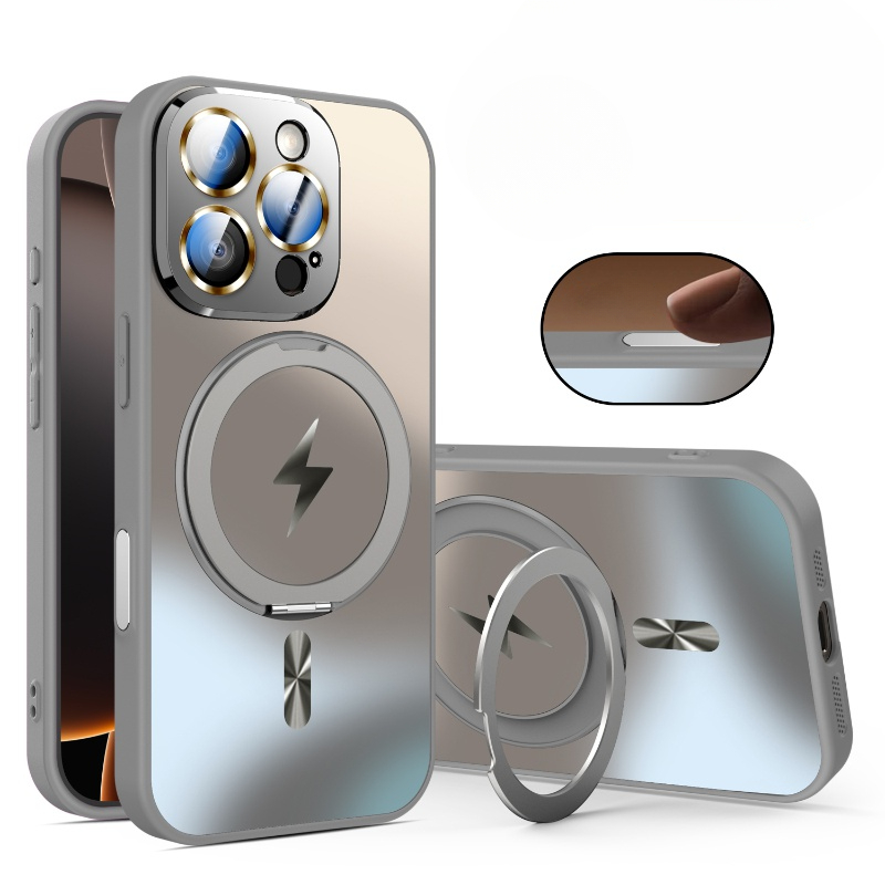 Magsafe Magnetic AI camera button  frosted casefor iPhone