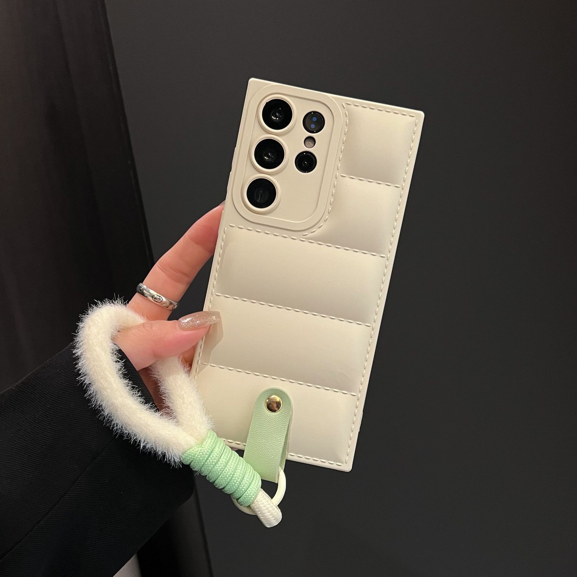 Fashion Jacket Lanyard Case for Samsung