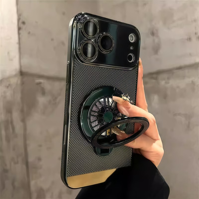 Ultra-Thin Gyroscope Stress-Relief Heat-Dissipating Case for iPhone
