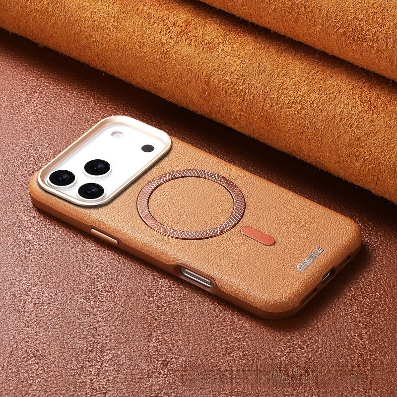 Triangle Peak Magnetic Business Case For iPhone