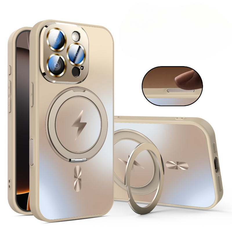 Magsafe Magnetic AI camera button  frosted casefor iPhone