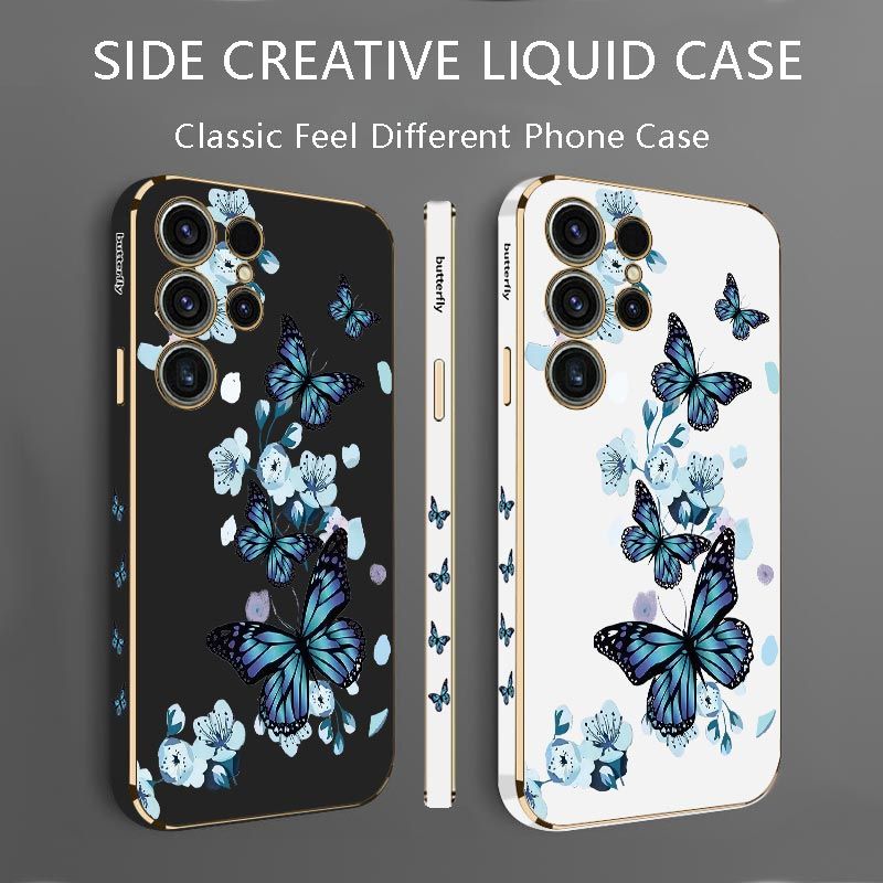 Aurora Butterfly Plating Case For Samsung