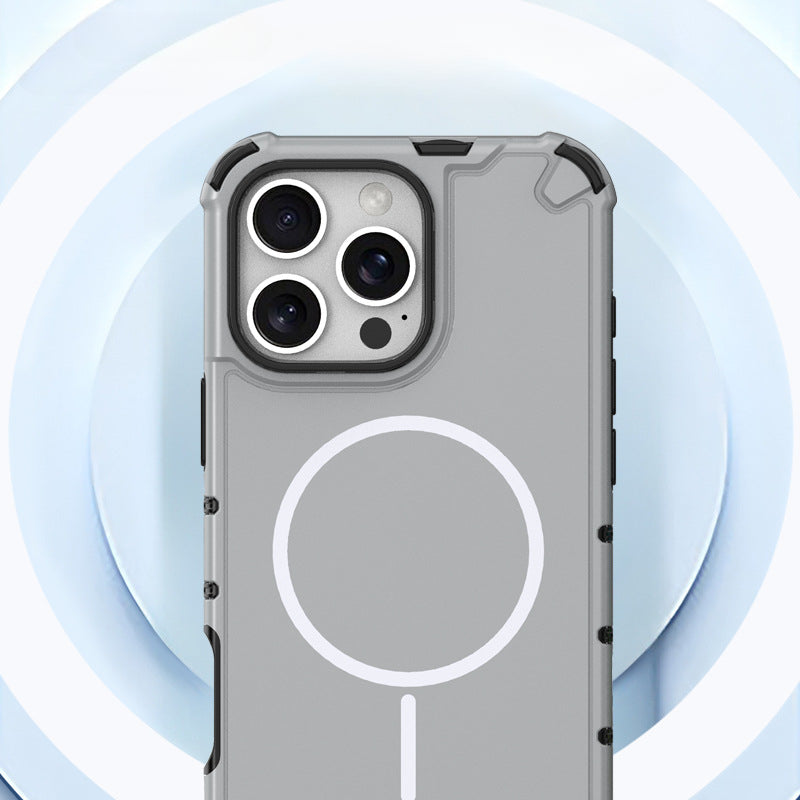 Magsafe Magnetic heat dissipation anti-fall frosted mobile case For Iphone