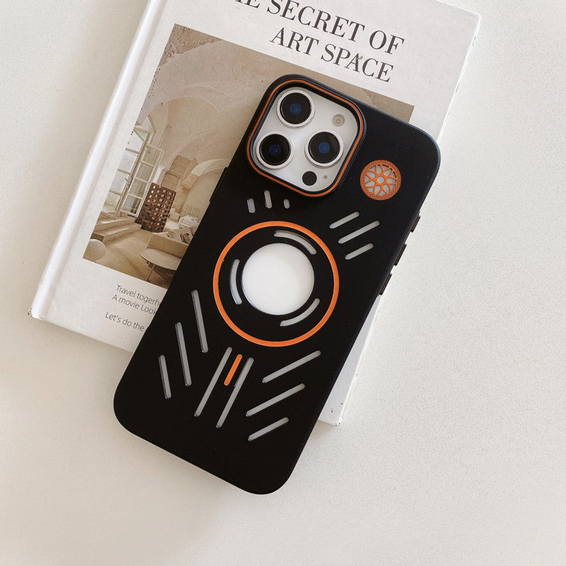 Magsafe missing label heat dissipation matte  case For iPhone