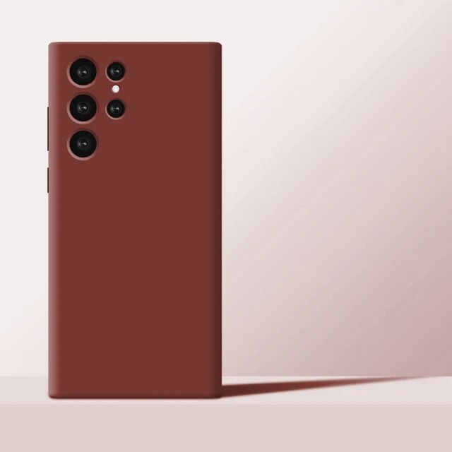 Original Liquid Silicone Case For Samsung