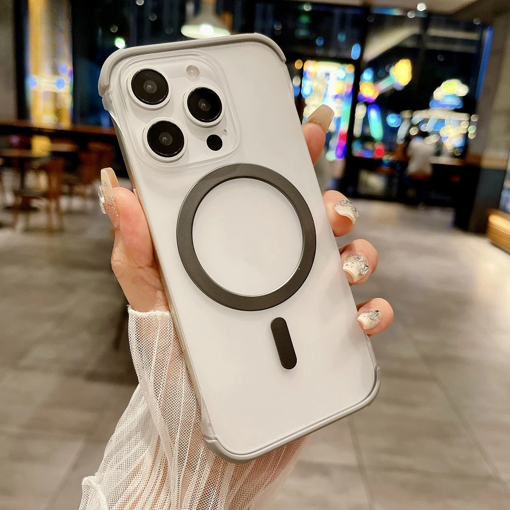 Magsafe Magnetic Borderless Matte Case for iPhone