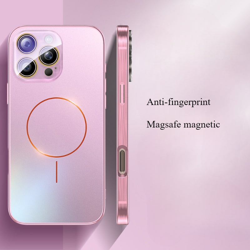 Magsafe Magnetic Electroplated Frosted Case for iPhone