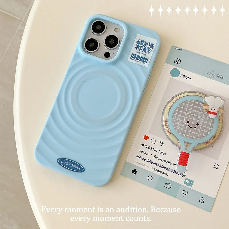 Badminton Magnetic Holder Case For iPhone