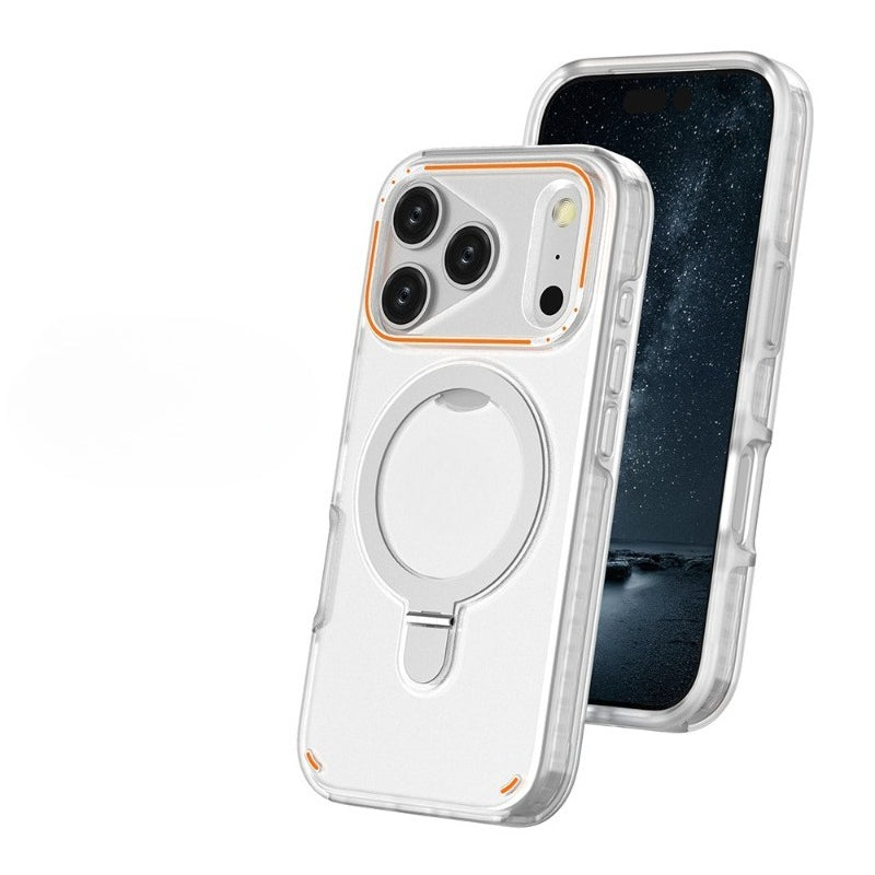 Magsafe magnetic bracket anti fingerprint case for iPhone