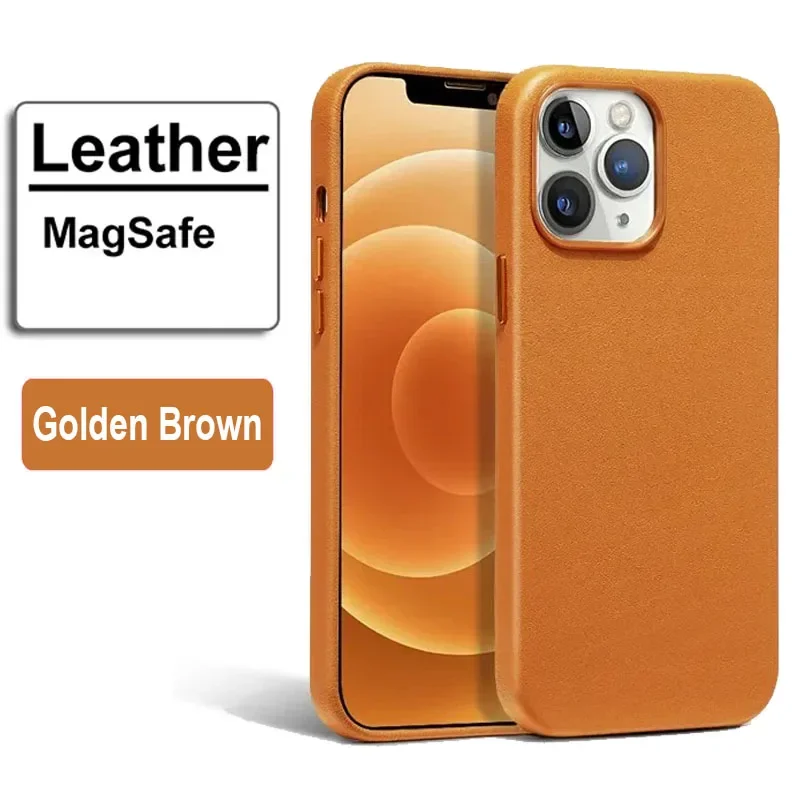 Official MagSafe Leather Case for iPhone