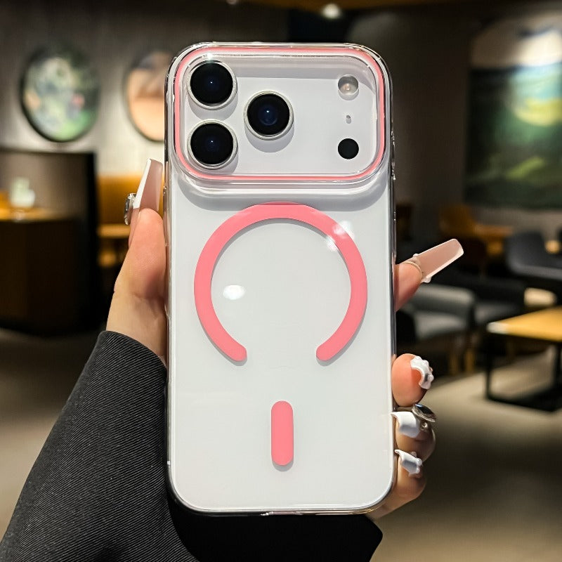 Ultra thin ice permeable magnetic case For  iPhone