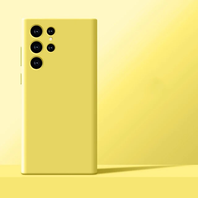 Original Liquid Silicone Case For Samsung