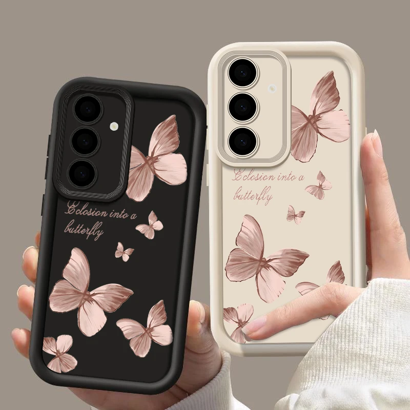 Butterfly Flowers Case For Samsung