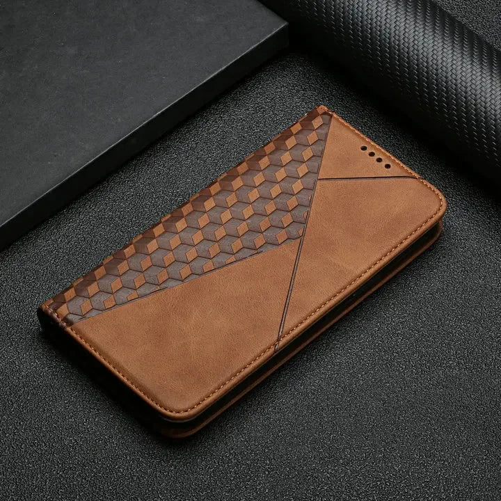 Luxury Case Leather  Flip wallet Cover For iPhone