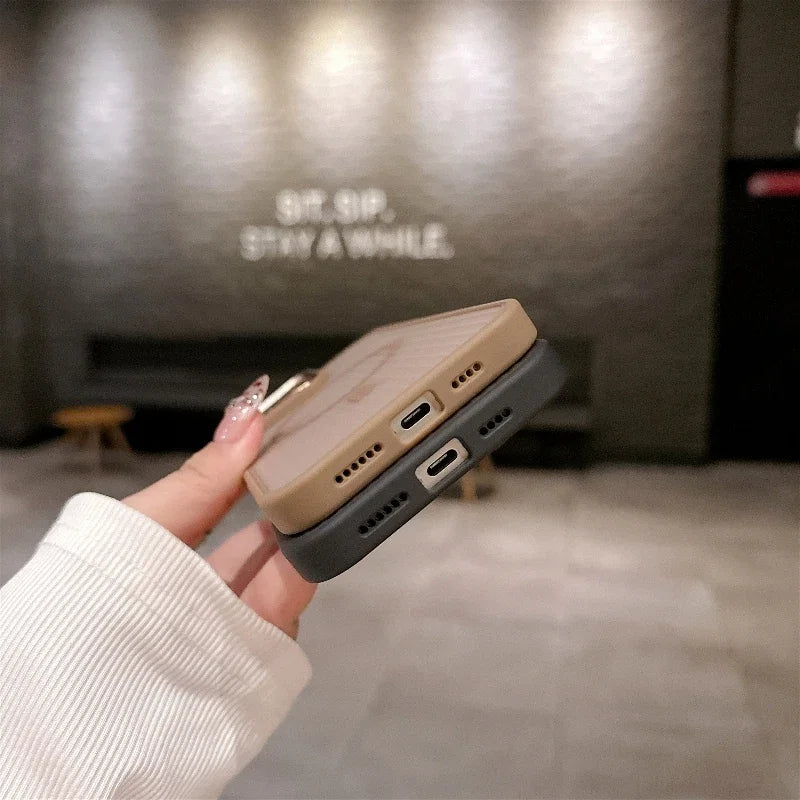 new Matte Transparent   Magsafe Wireless Charge  case for iphone