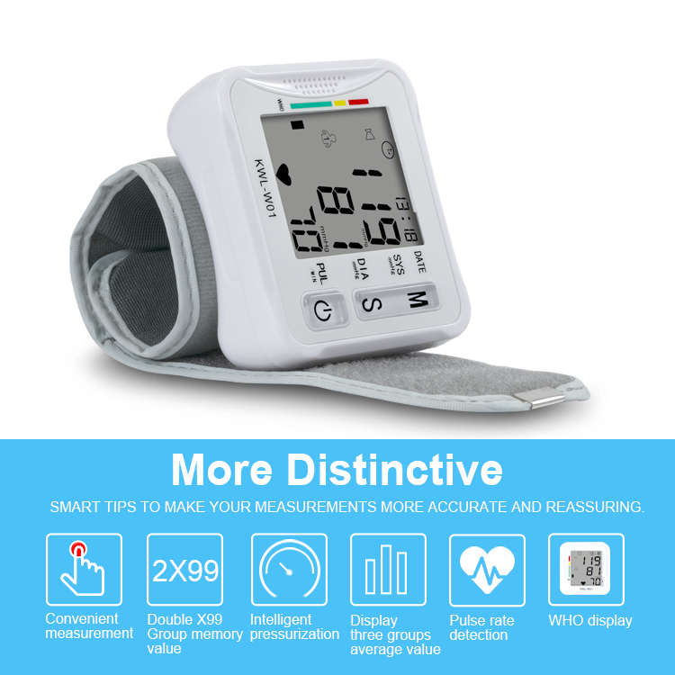 Wrist Sphygmomanometer Screen Display-HUBEI MEIBAO BIOTECHNOLOGYCO., LTD