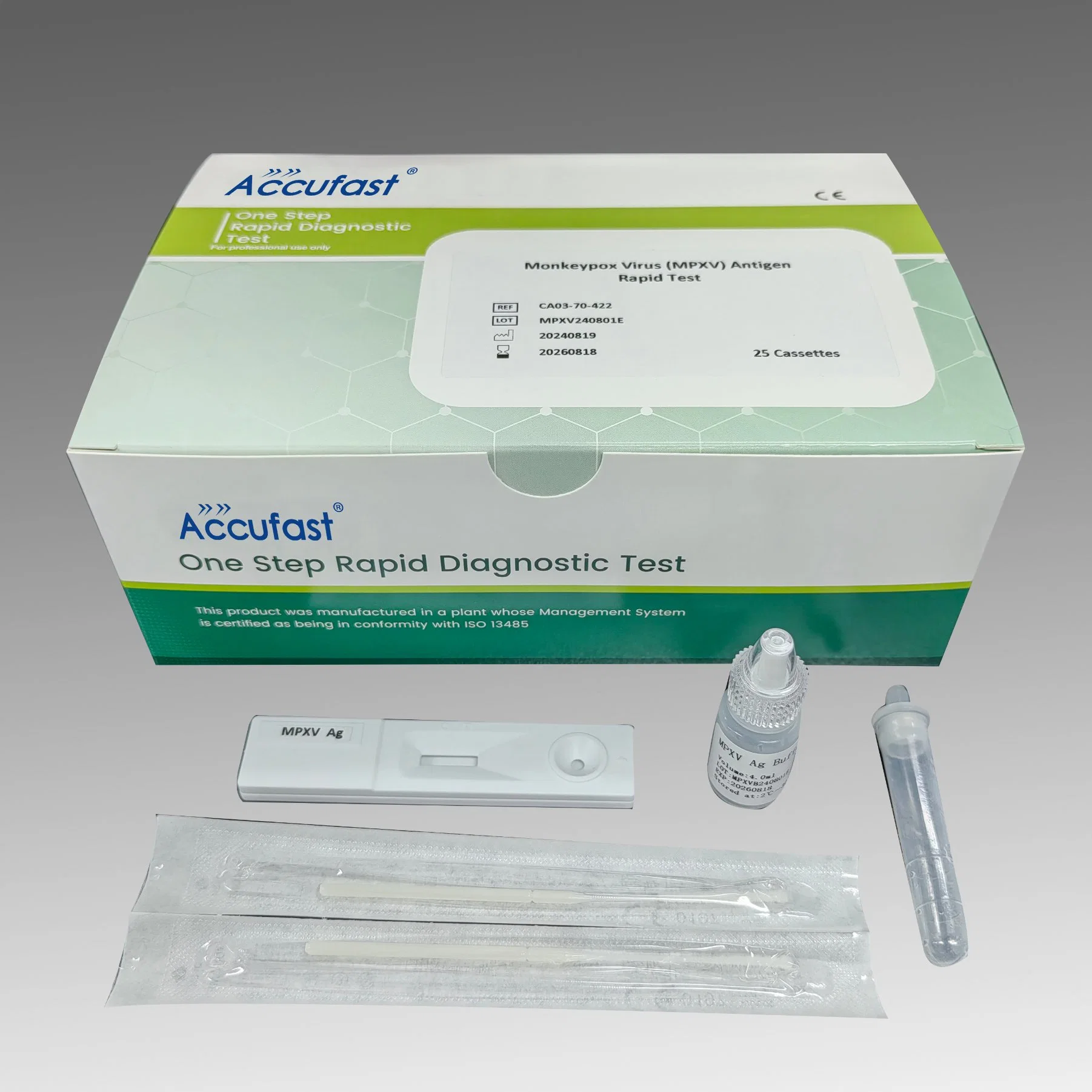 Monkeypox Virus (MPXV) Antigen Rapid Test