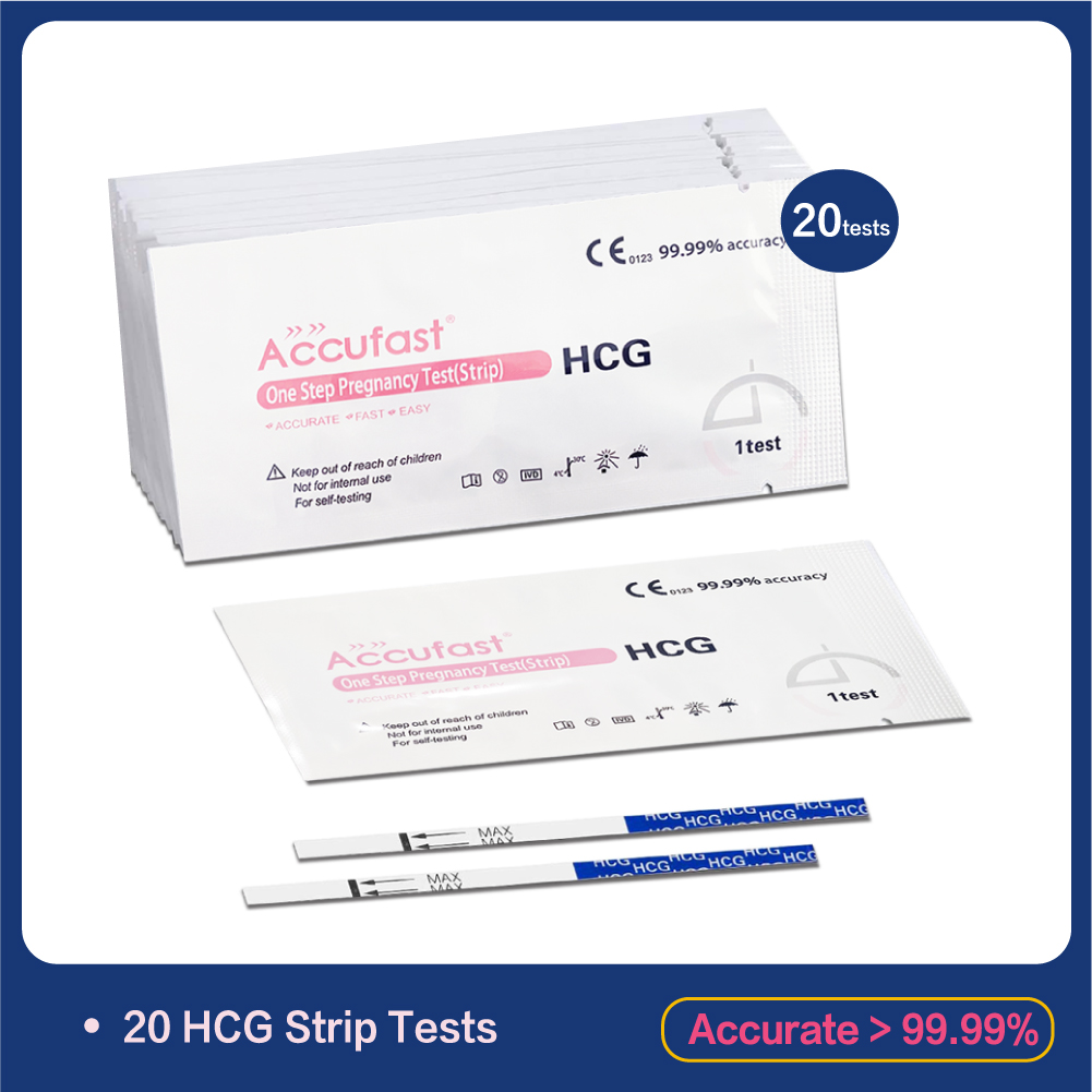 AccuFast Pregnancy Strips Tests-HUBEI MEIBAO BIOTECHNOLOGYCO., LTD