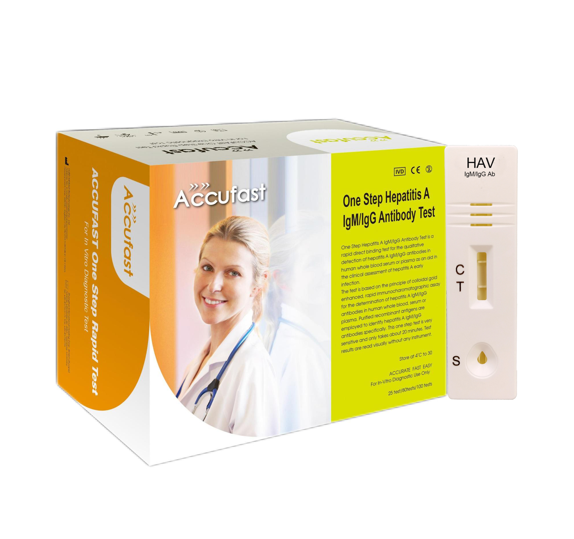 HAV One Step Hepatitis A IgM/IgG Antibody Test-HUBEI MEIBAO BIOTECHNOLOGYCO., LTD