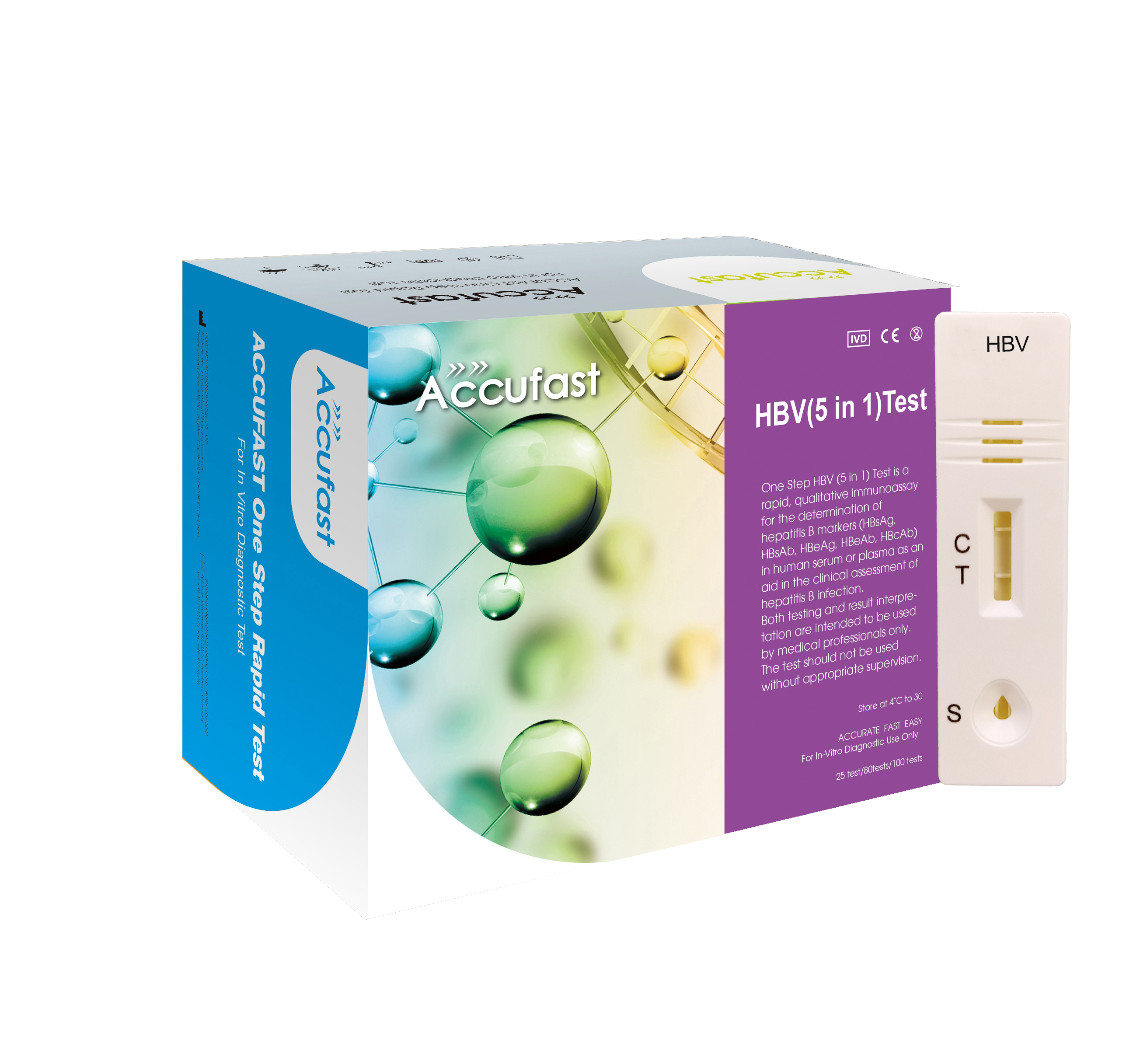 One Step HBV (5 in 1) Test-HUBEI MEIBAO BIOTECHNOLOGYCO., LTD