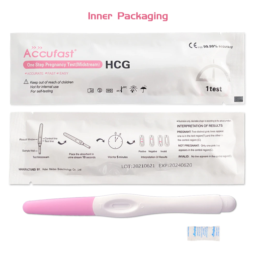 Pregnancy Midstream Tests-C210-HUBEI MEIBAO BIOTECHNOLOGYCO., LTD