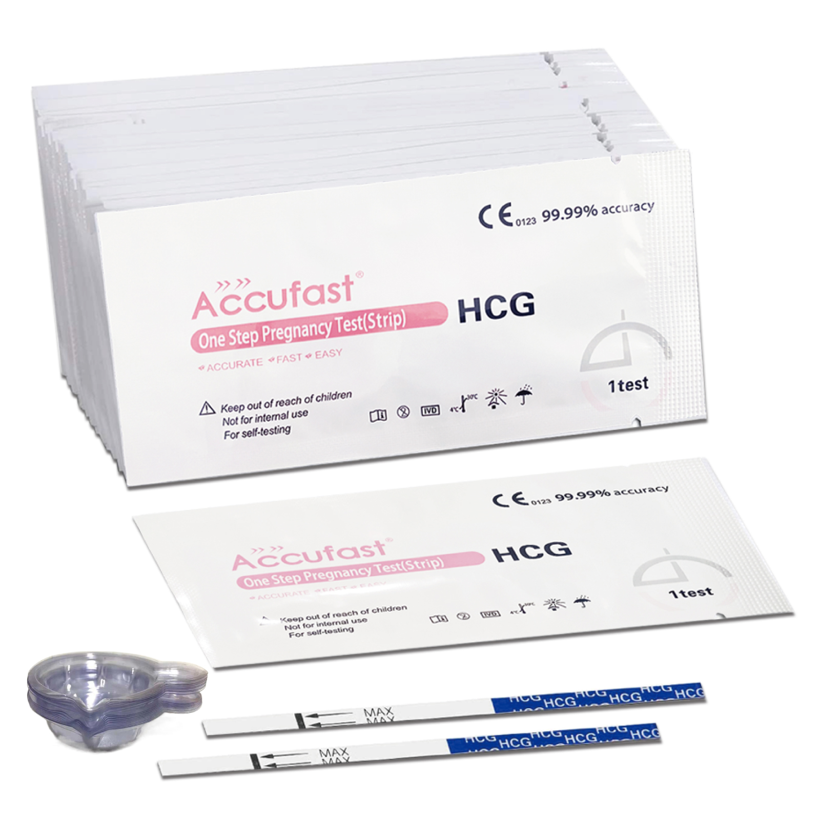 AccuFast Pregnancy Strips Tests-HUBEI MEIBAO BIOTECHNOLOGYCO., LTD