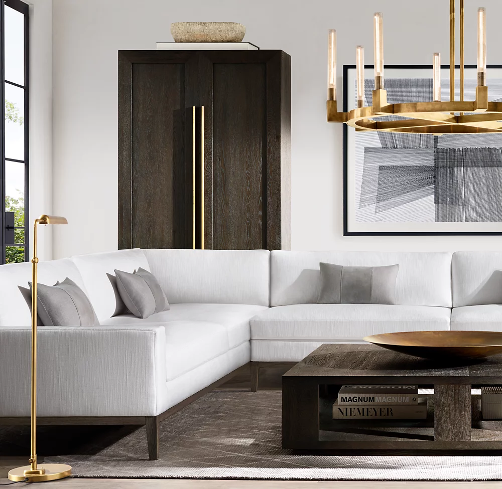 Cannele Round Chandelier 36" For Living Room-konalight