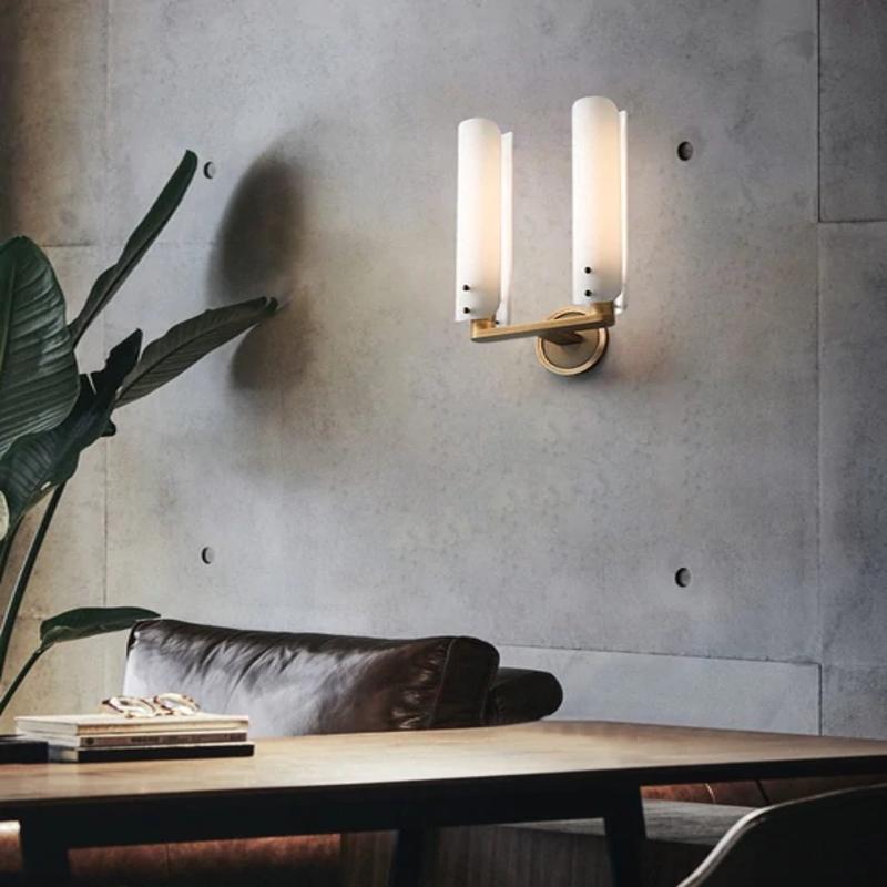 Montfaucon Post-modern Light Luxury Glass Wall Sconce-konalight