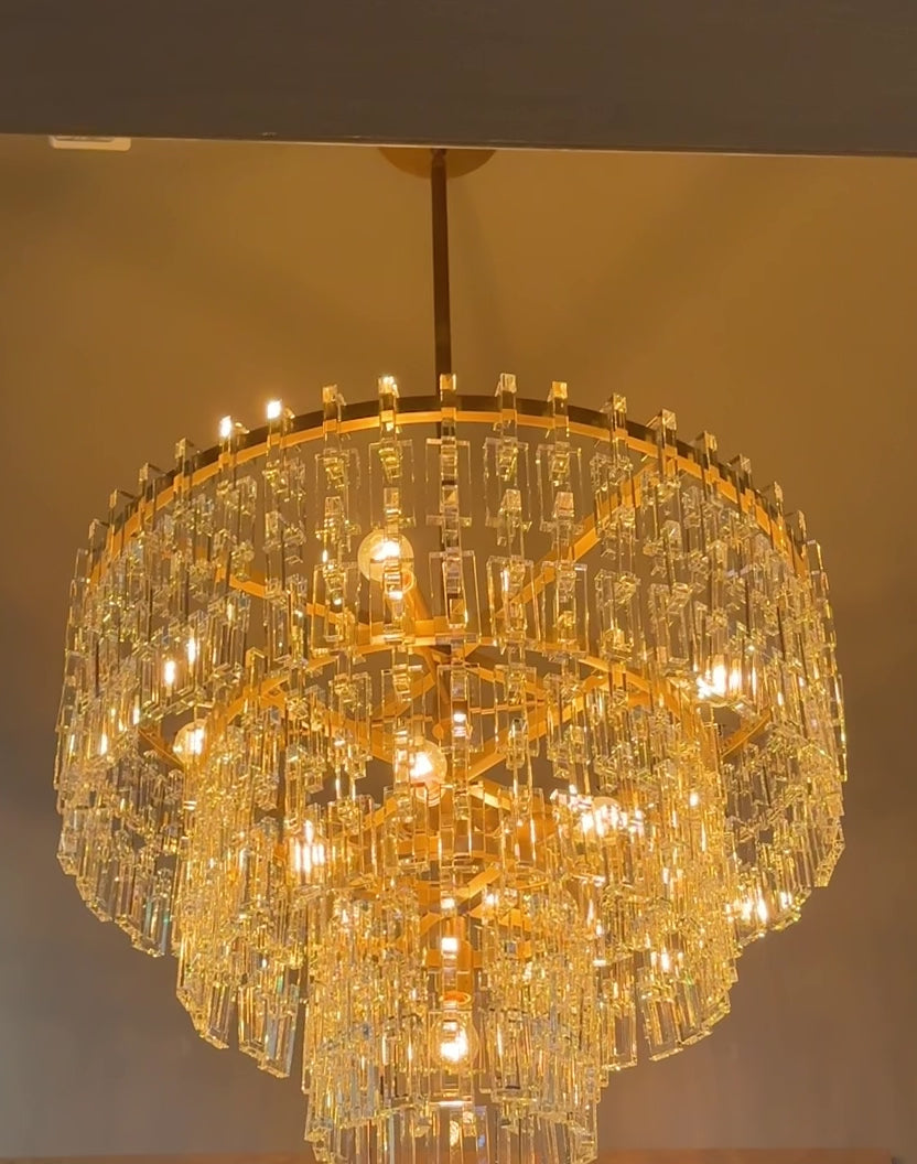 Marignan Tiered Round Chandelier 36"-konalight