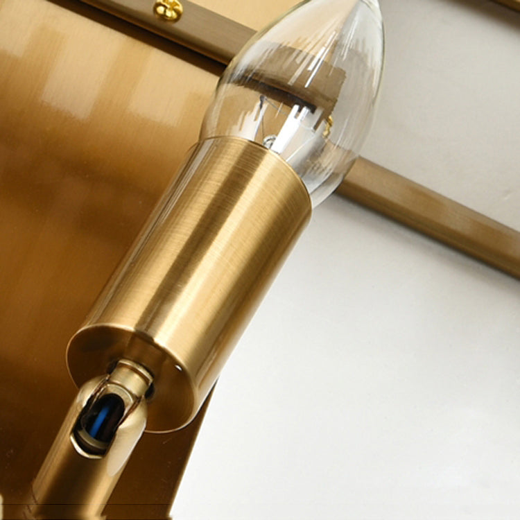 Eliana Brass Crystal Wall Sconce-konalight