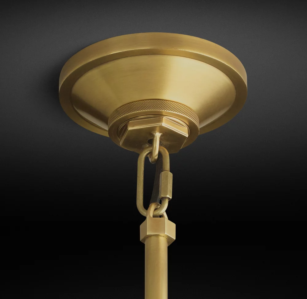 Machinist Glass Cylinder Shade Pendant Lamp-konalight