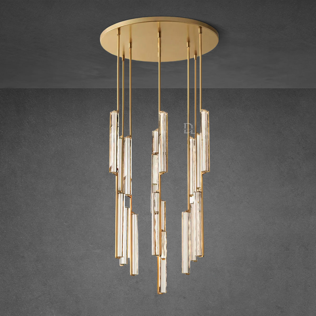 Audobon Crystal Round Chandelier 40"