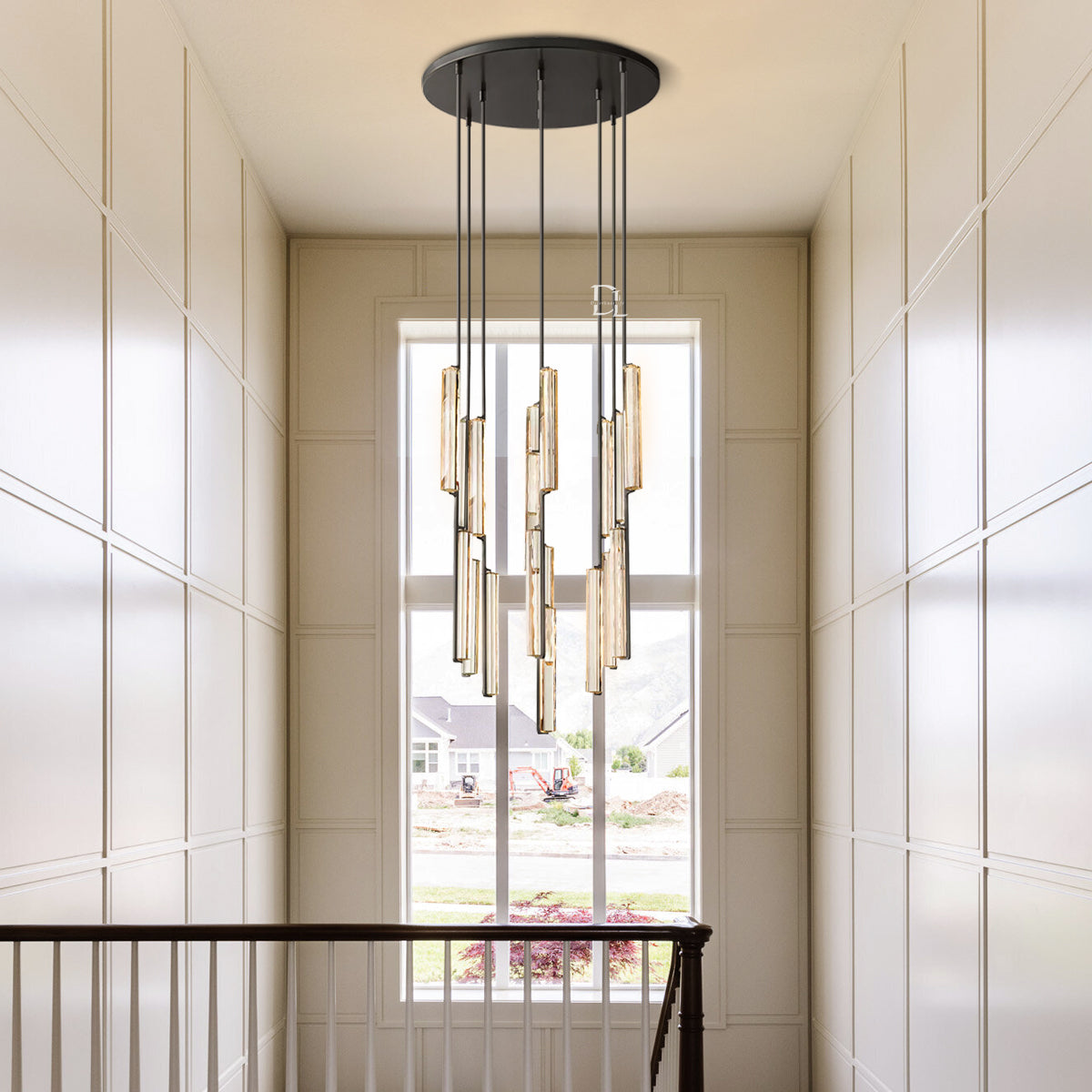 Audobon Crystal Round Chandelier 40"