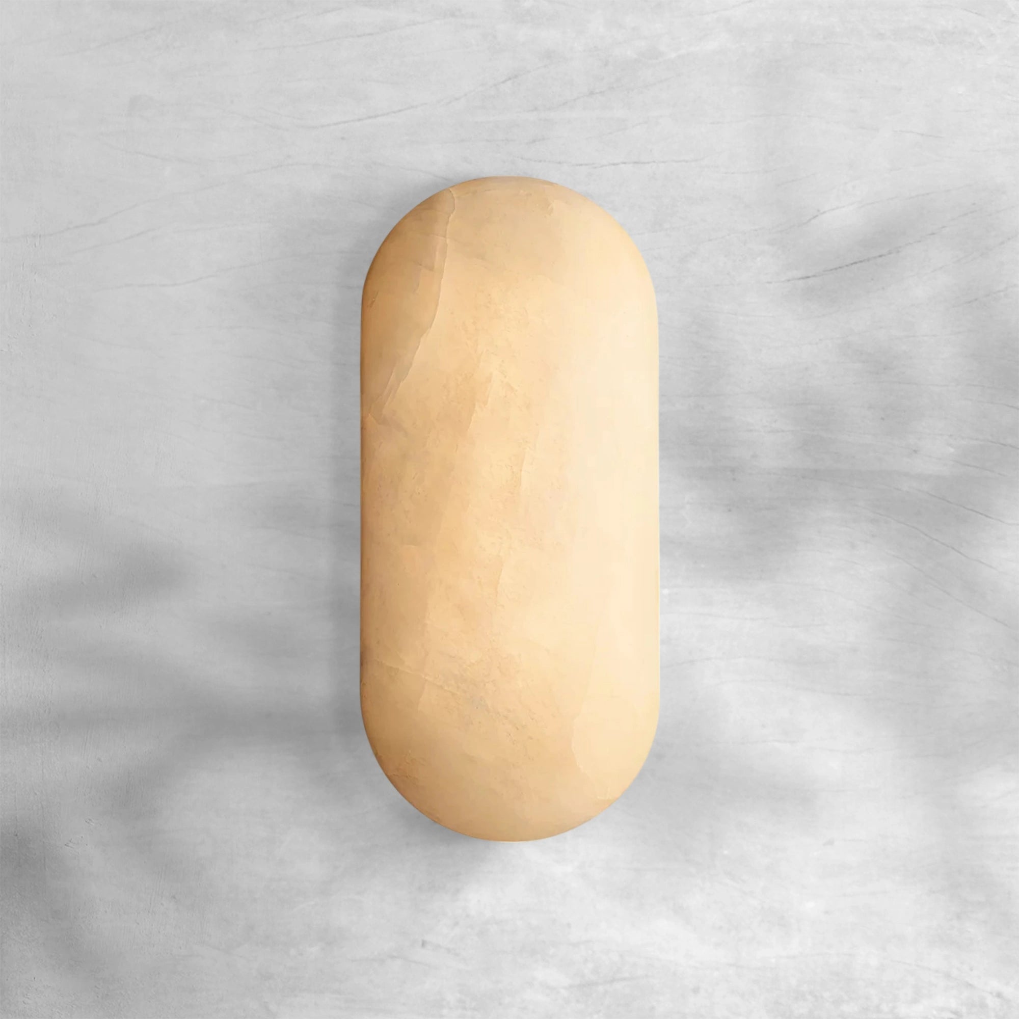 Rim Lisse Alabaster Sconce 14" 18" 24"