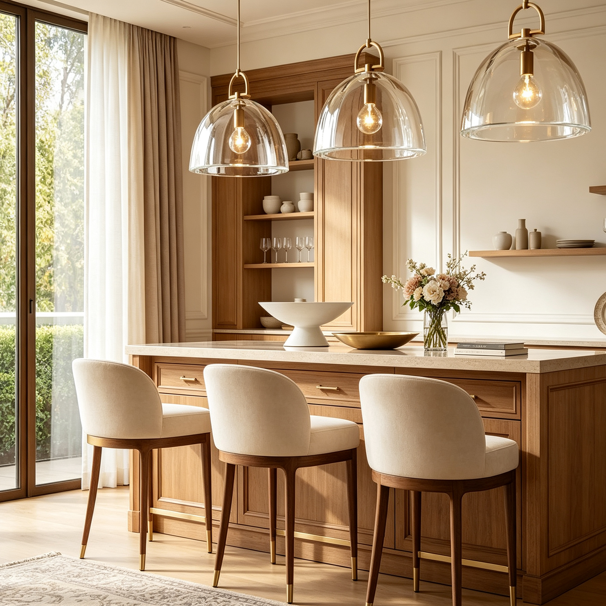 Botanist Dome Crystal Pendant Light