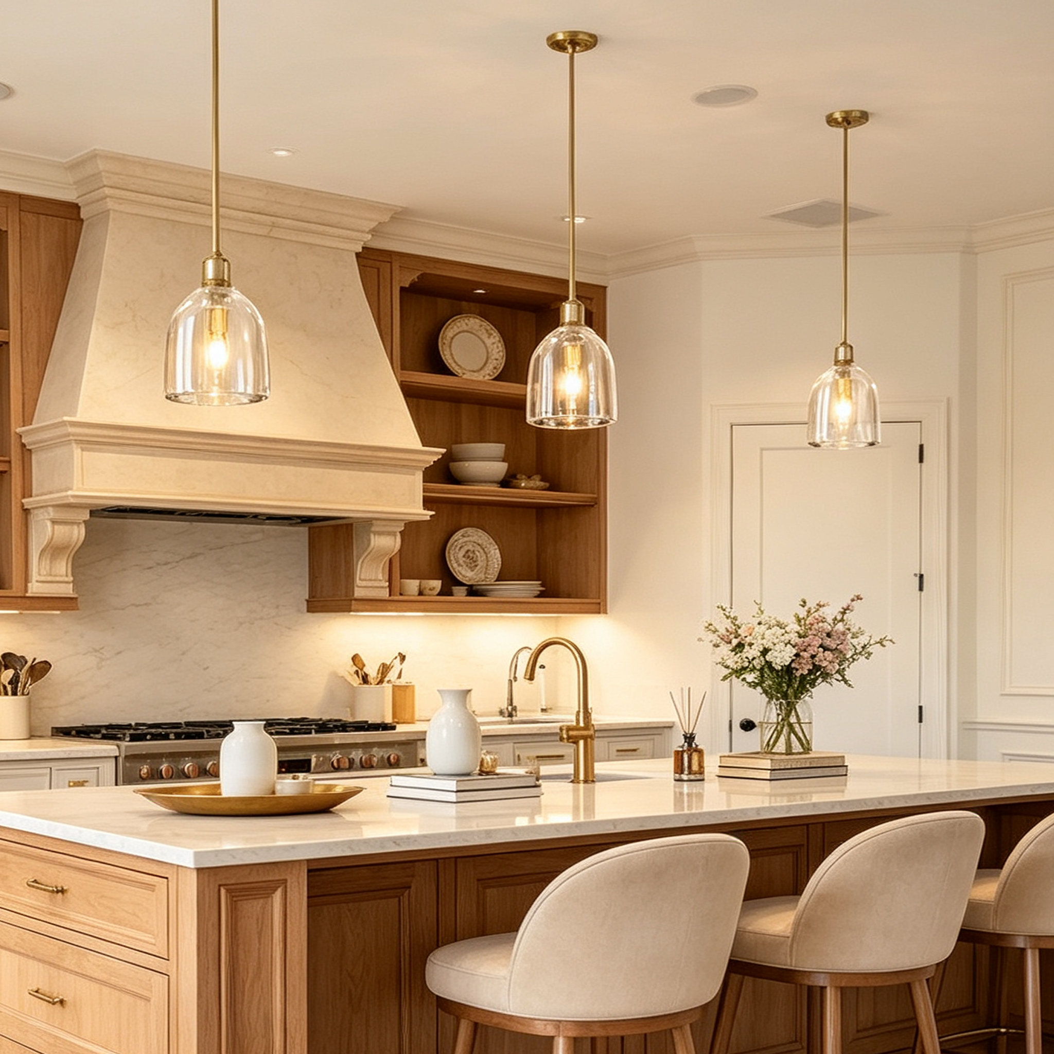 Botanist Cloche Pendant Light For Dinning Room
