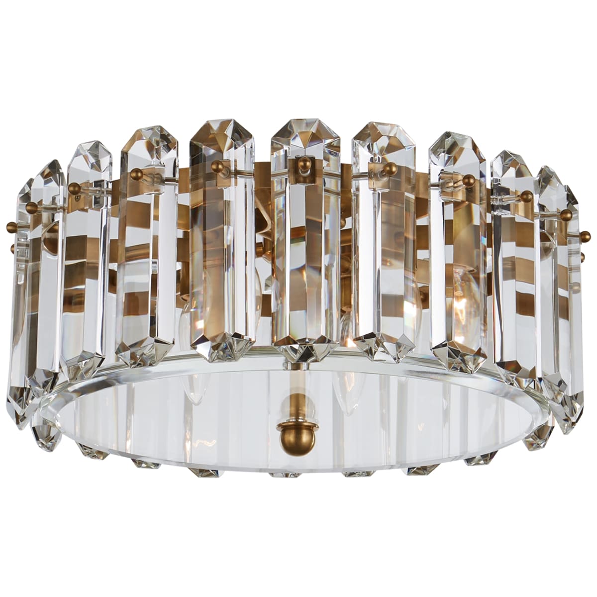 Bonning Crystal 18" Flush Mount-konalight