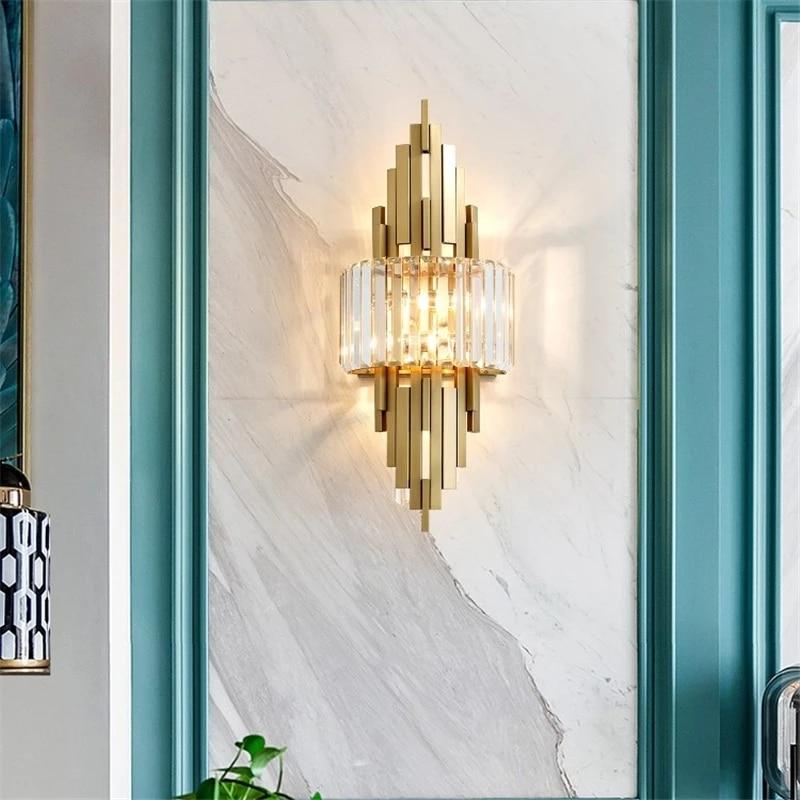 Eliana Crystal Wall Sconce A/B style