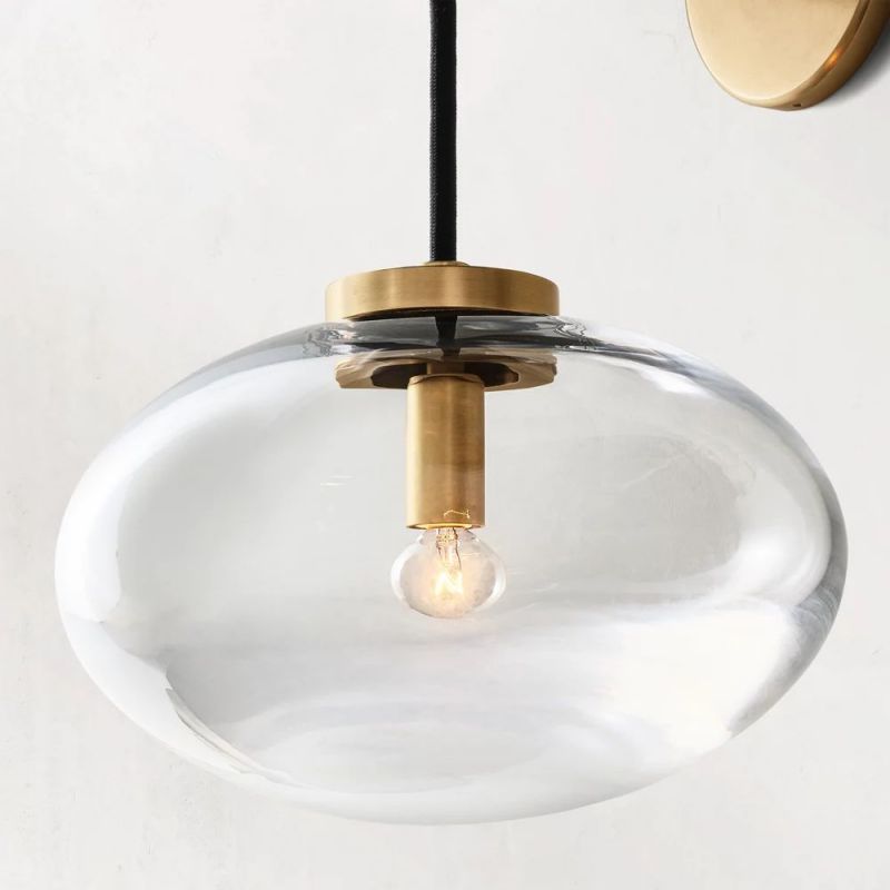 Cabrette Globe Wall Sconce-konalight