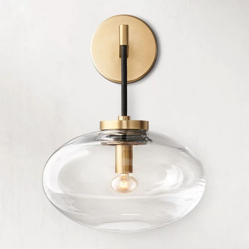 Cabrette Globe Wall Sconce-konalight