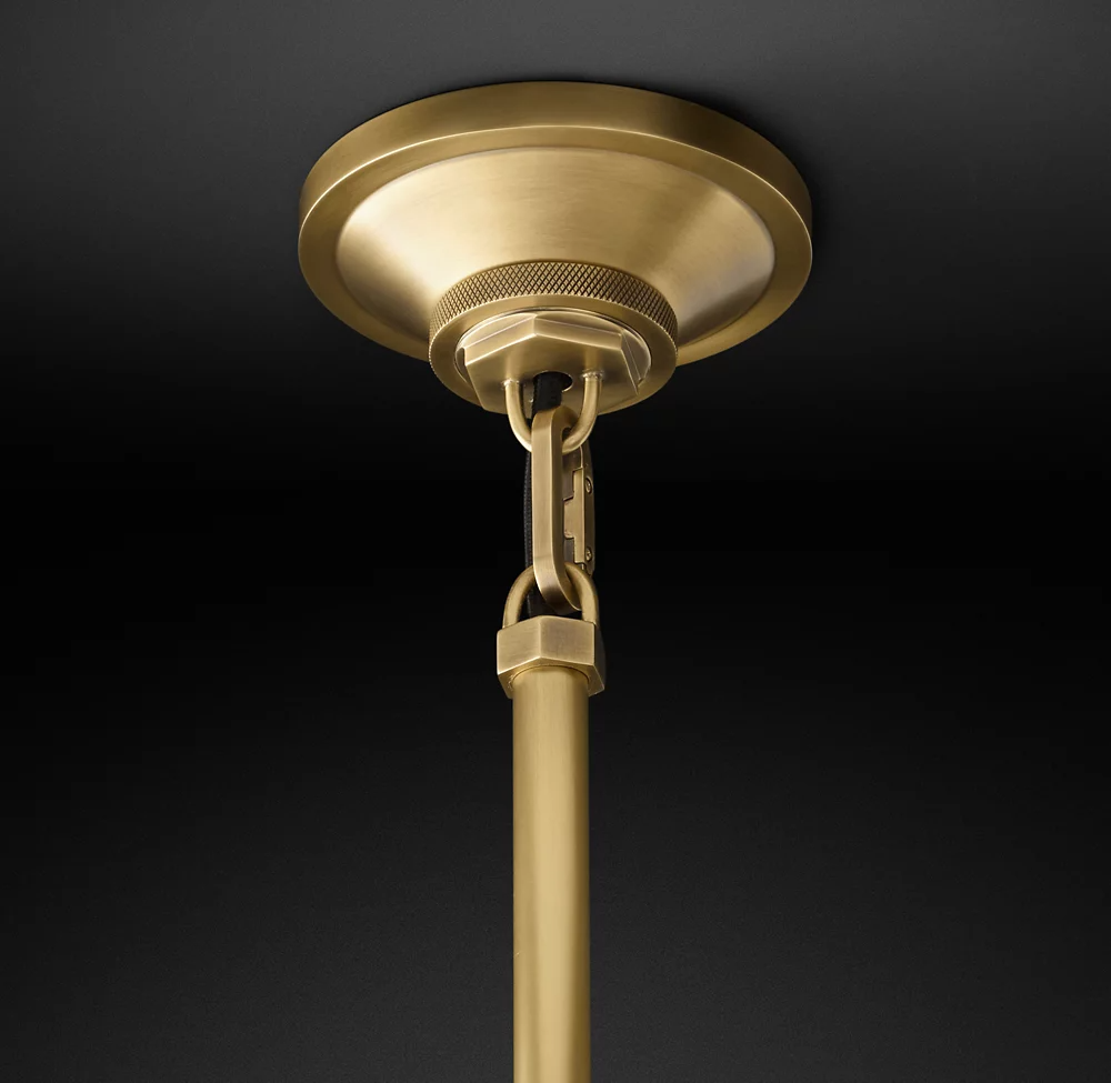 Machinist Glass Shade Pendant Lamp-konalight